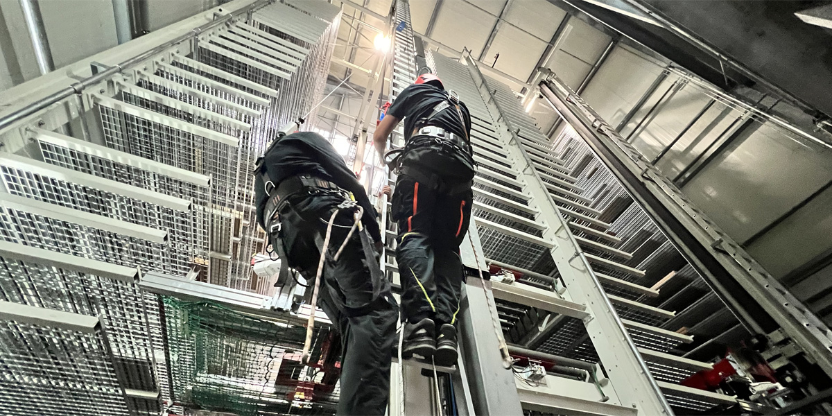 Seilrolle in der Anwendung